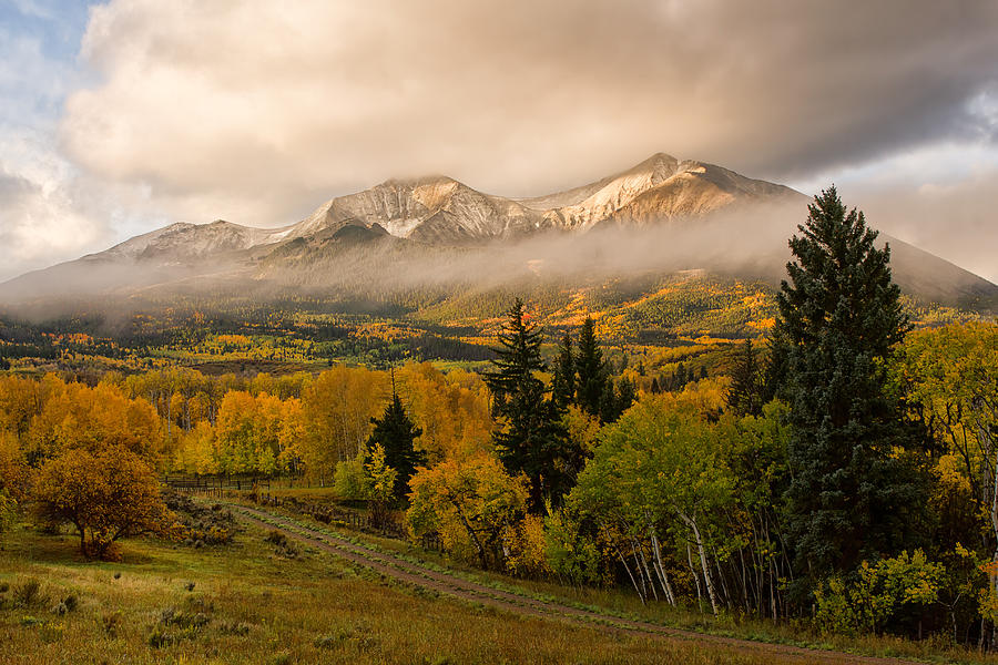Mt Sopris in Carbondale Colorado Photograph by Ronda Kimbrow