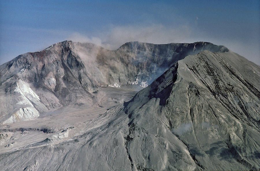 Mt. St. Helens Caldera Photograph by E.r. Degginger