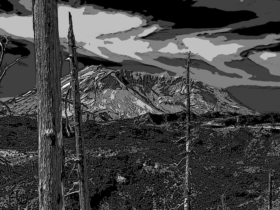 Mt St Helens Photograph by David Gleeson