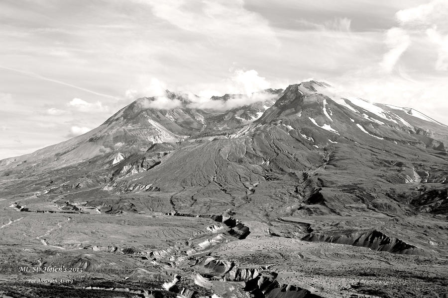 Mt St Helen's Photograph by Pat McGrath Avery | Fine Art America