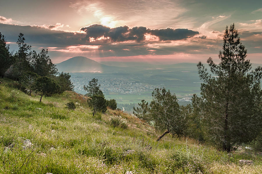 Mt. Tabor from Mt. of Precipice Photograph by Sergey Simanovsky
