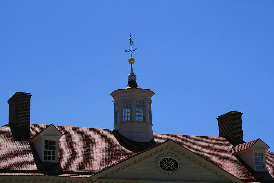 Mt. Vernon weather vane Photograph by Stacy C Bottoms