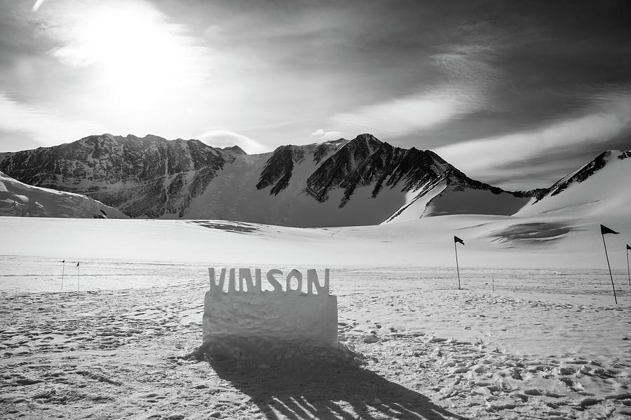 Mt Vinson Base Camp Photograph by Peter J. Raymond