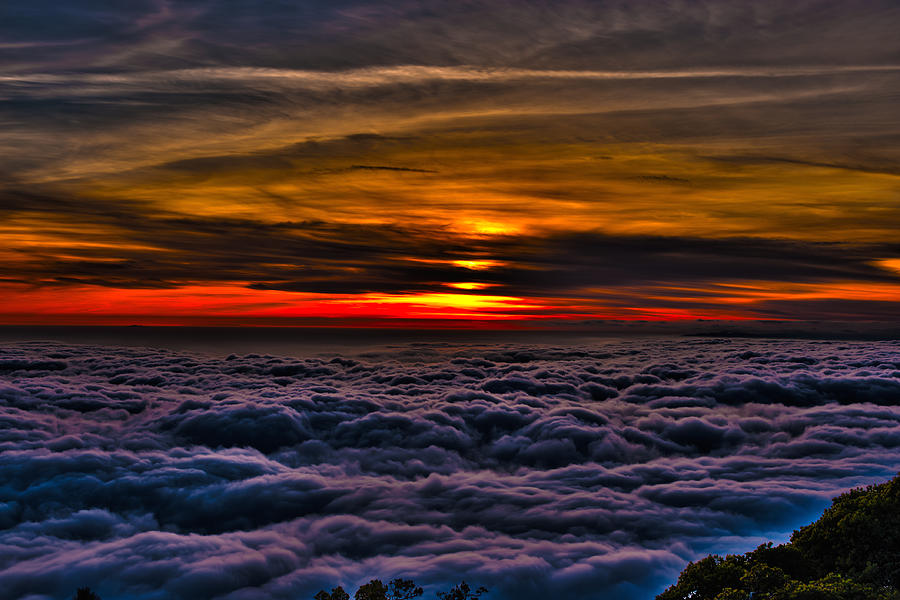 Mt Wilson Sunset 2 Photograph by Richard J Cassato