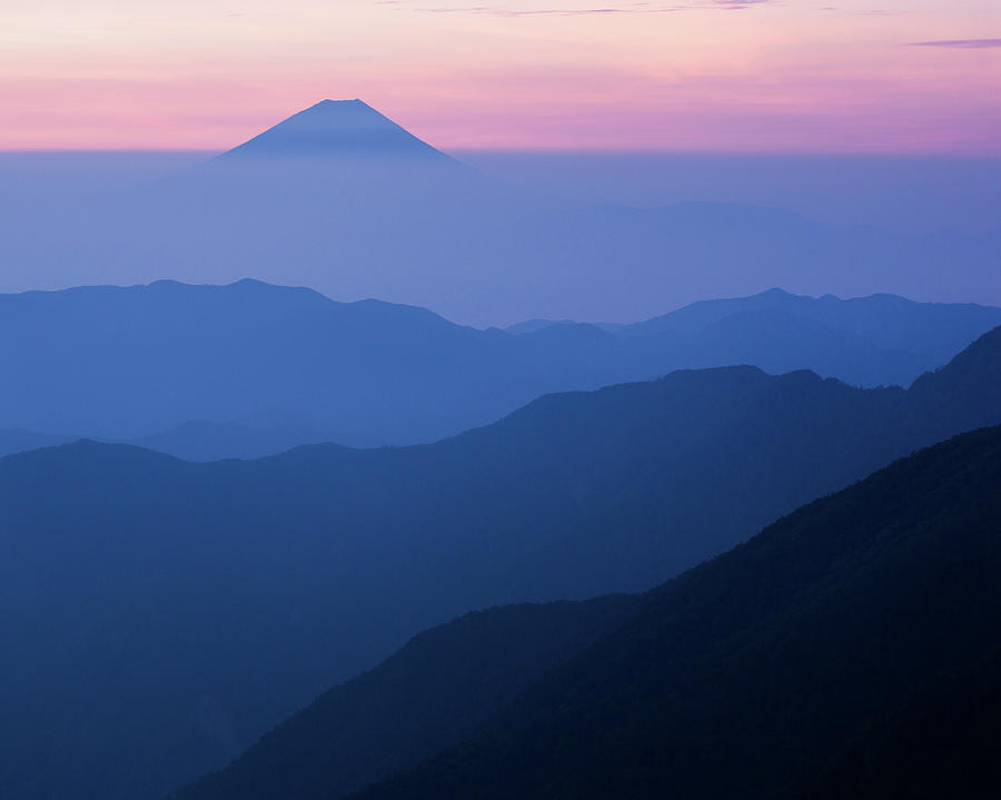 Mt.fuji View From Mt. Kitadake Photograph by Blueridgewalker