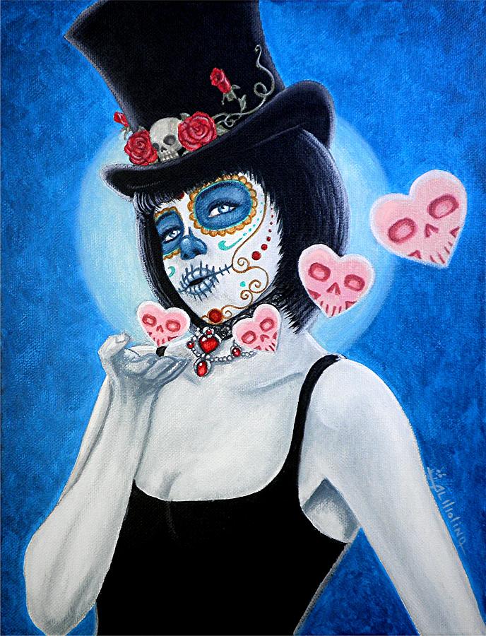 MUAH Bella Muerte Thanks You Painting by Al  Molina