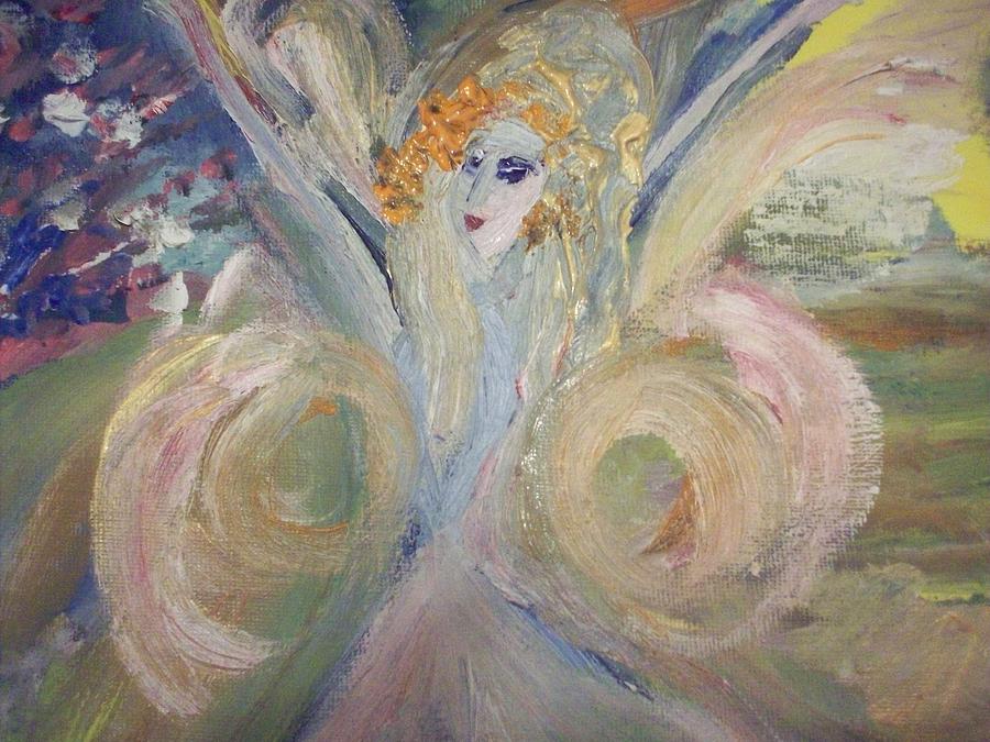 Much magic fairy Painting by Judith Desrosiers