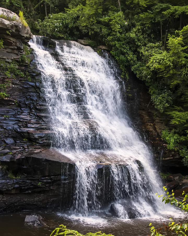 Mud Creek Falls 1 Photograph By Chris Flees