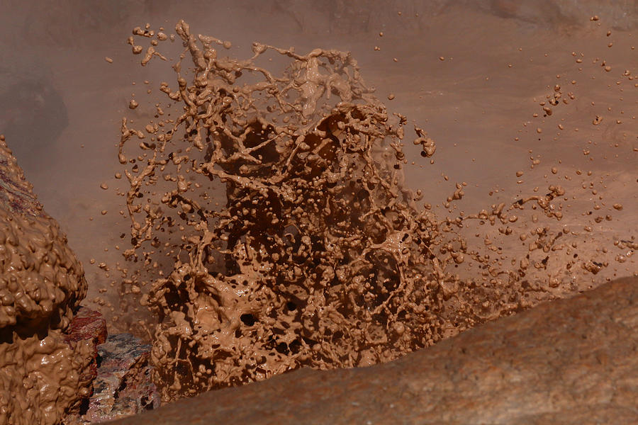 Mud Explosion 1 Photograph by Jon Emery