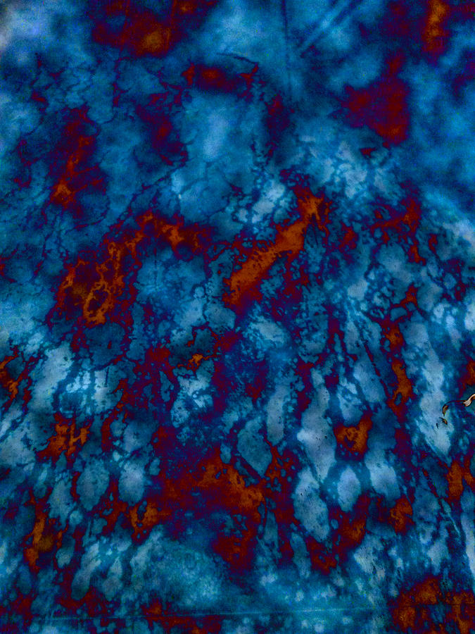 Mud Pattern Metal Pattern Mud Pattern30 Photograph by Linnea Tober - Fine Art America