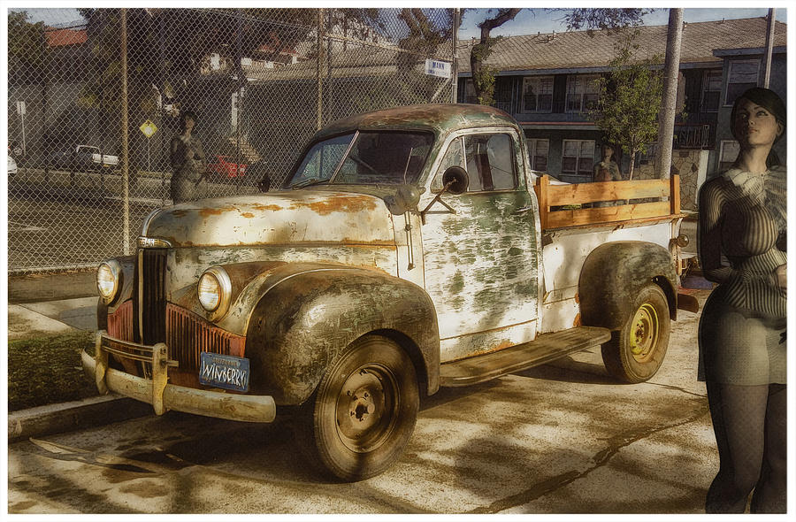 Mud Truck Digital Art by Bob Winberry