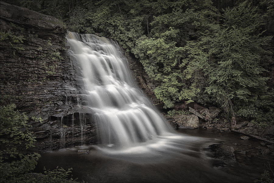 Muddy Creek Falls Photograph by Robert Fawcett