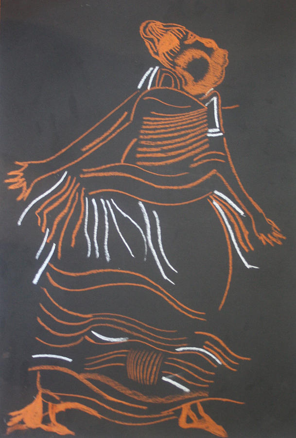 Muganda Lady - Uganda Painting by Gloria Ssali