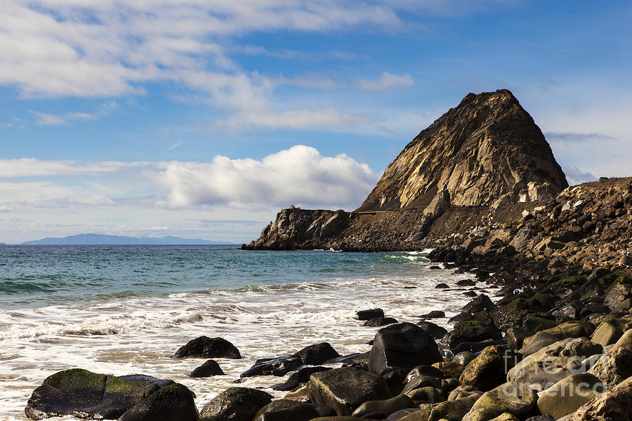 Mugu Rock Photograph by David Millenheft
