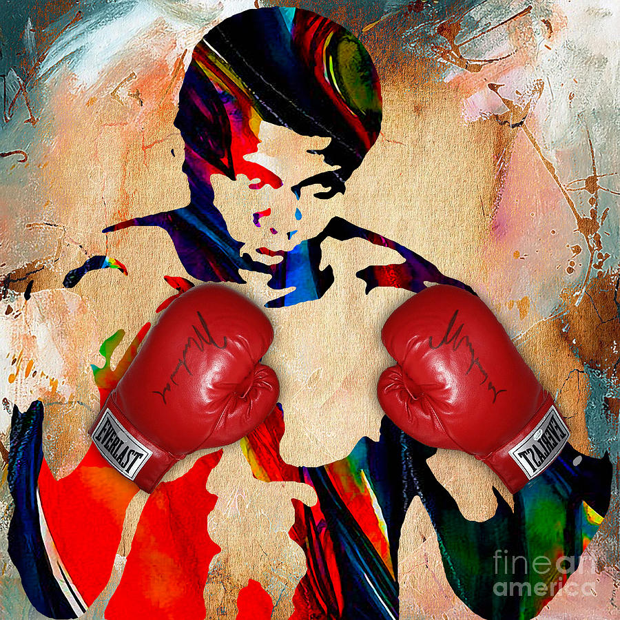 Cool Mixed Media - Muhammad Ali Collection by Marvin Blaine