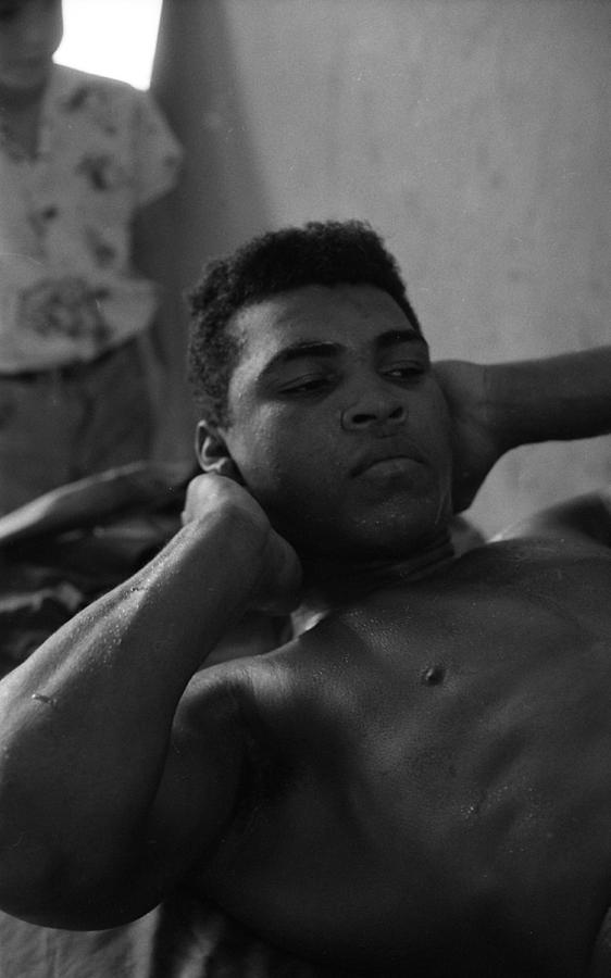 Muhammad Ali Doing A Sit Up Photograph by Retro Images Archive