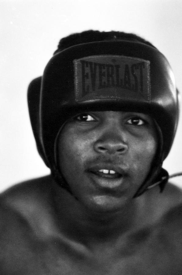 Vintage Photograph - Muhammad Ali Headshot  by Retro Images Archive