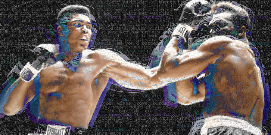 Muhammad Ali Painting by Tony Rubino