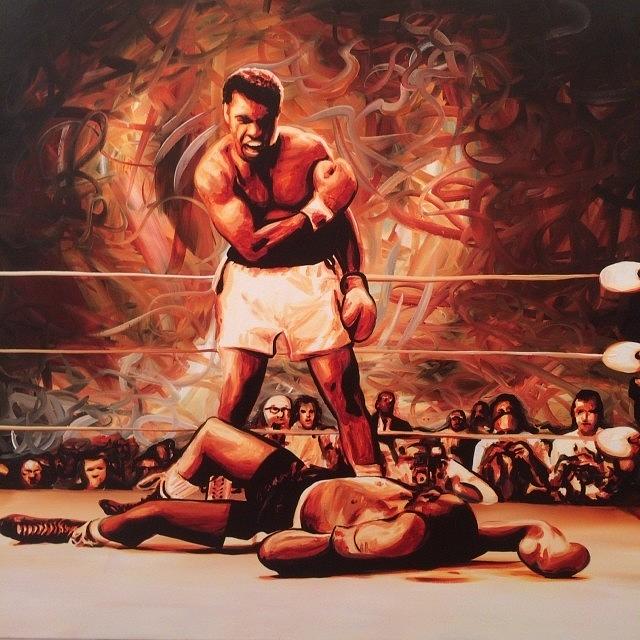 Boxing Photograph - Muhammad Ali Vs Sonny Liston May 25 by Ocean Clark