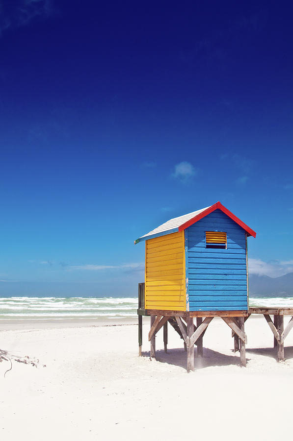 Muizenberg Beach Cape Town Photograph by Ferrantraite