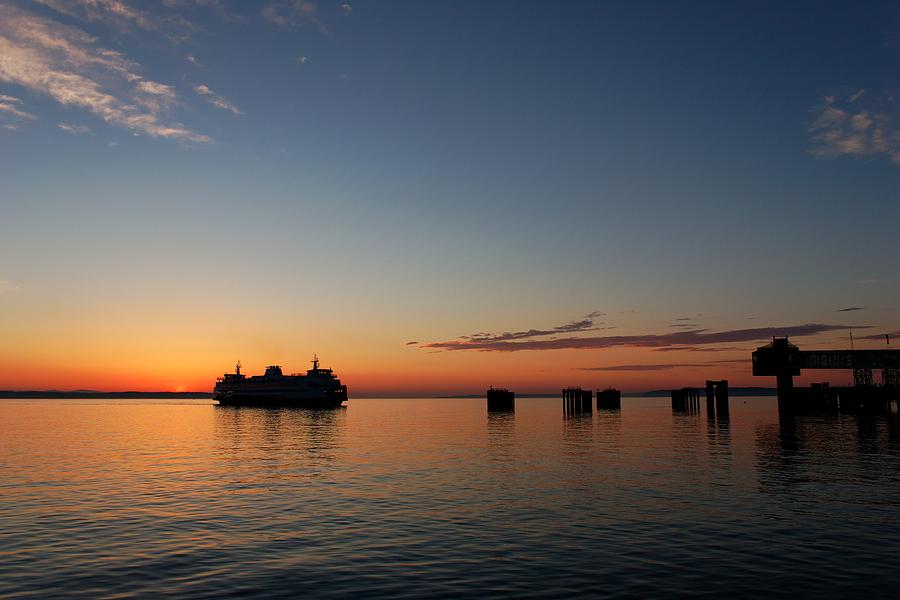 Mukilteo Ferry Photograph by Alexander Fedin