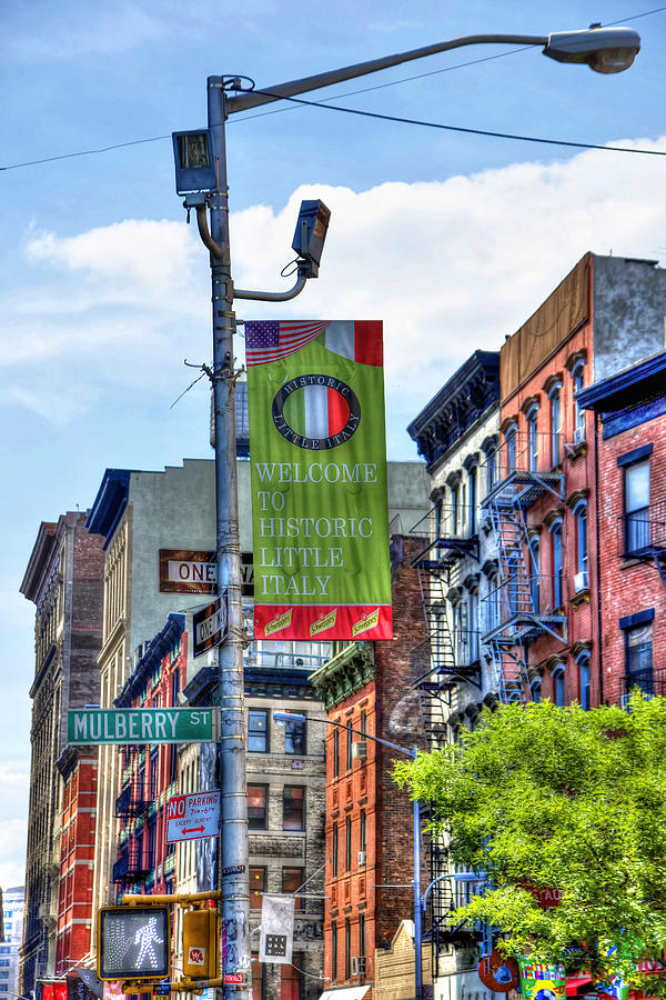 New York City Photograph - Mulberry Street Little Italy by Randy Aveille