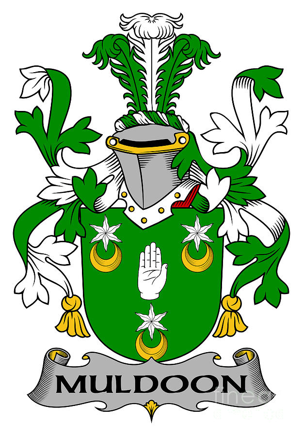 Muldoon Coat of Arms Irish Digital Art by Heraldry - Fine Art America