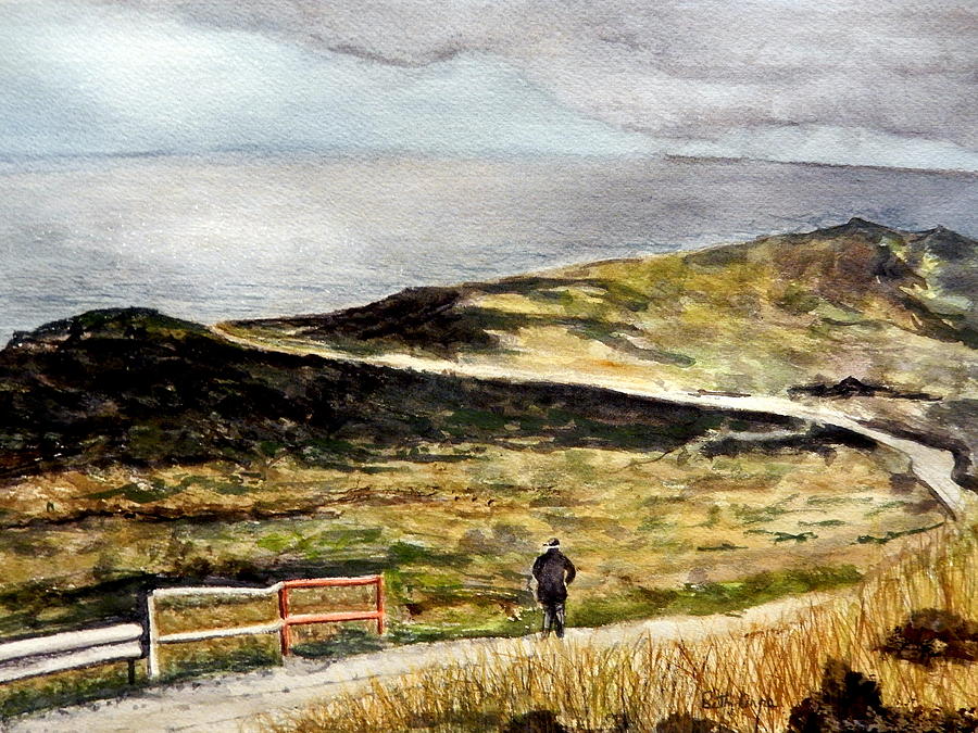 Mull of Kintyre Painting by Betty-Anne McDonald