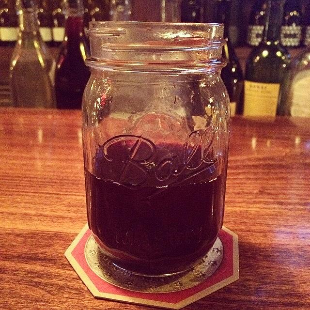 Mulled Wine In A Mason Jar? You Win Photograph by Allison Clayton