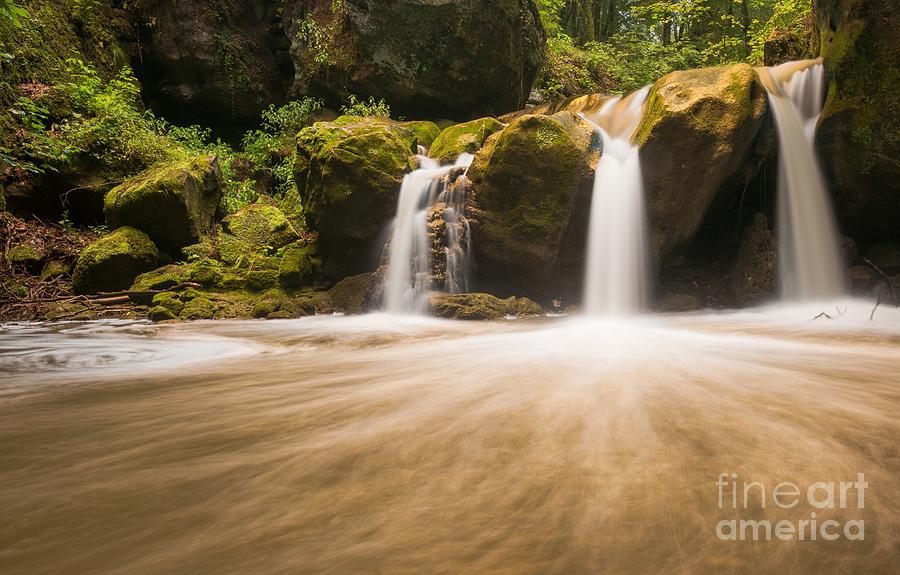 Mullerthal Waterfall Photograph by Maciej Markiewicz
