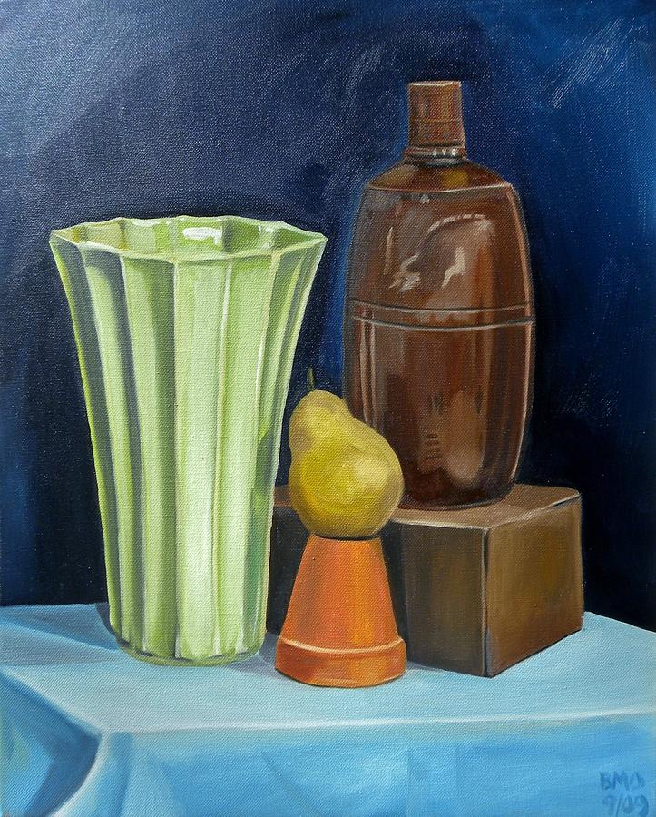 Still Life Painting - Multichromatic Still Life by Bryan Ory