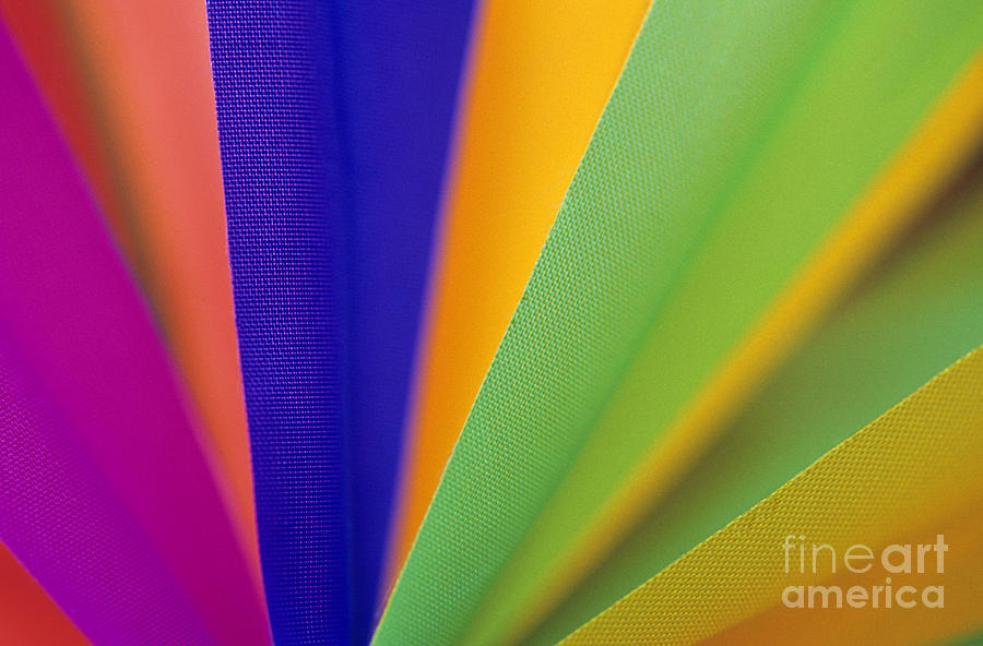 Multicolored Pinwheel Photograph