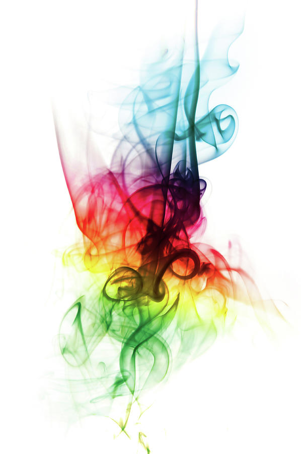 Multicolored Smoke Photograph by Gm Stock Films - Fine Art America