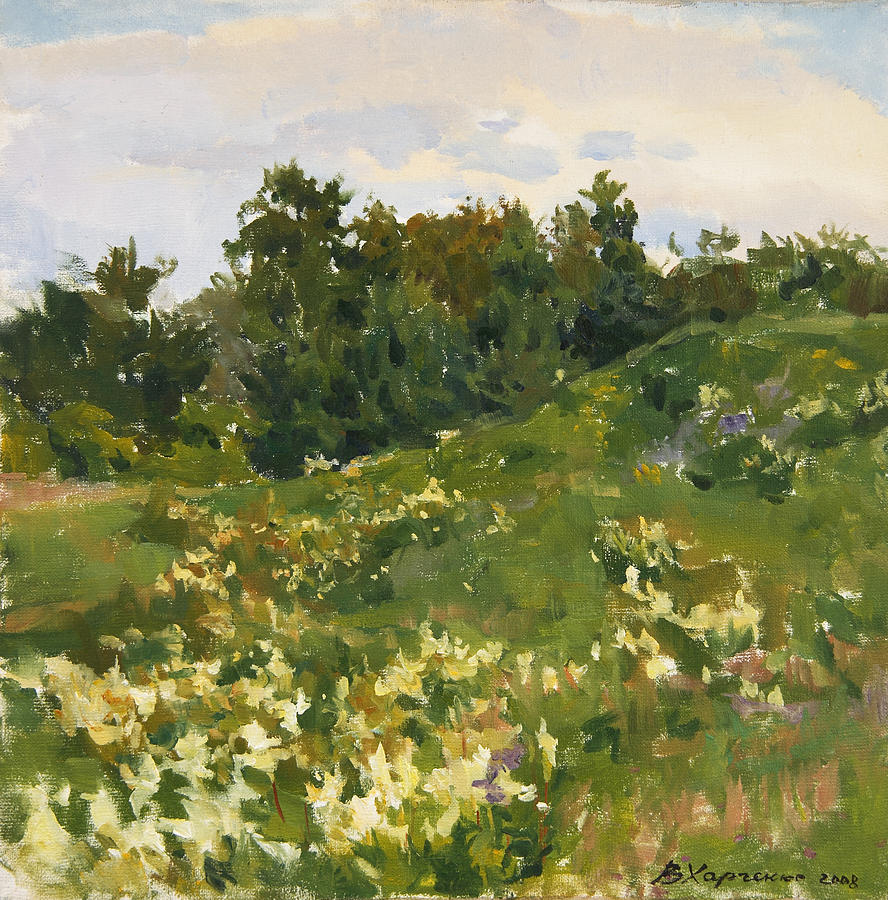 Summer Painting - Multigrass by Victoria Kharchenko
