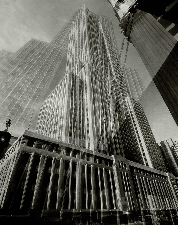 Multiple Exposure Of The Empire State Building Photograph by Edward Steichen