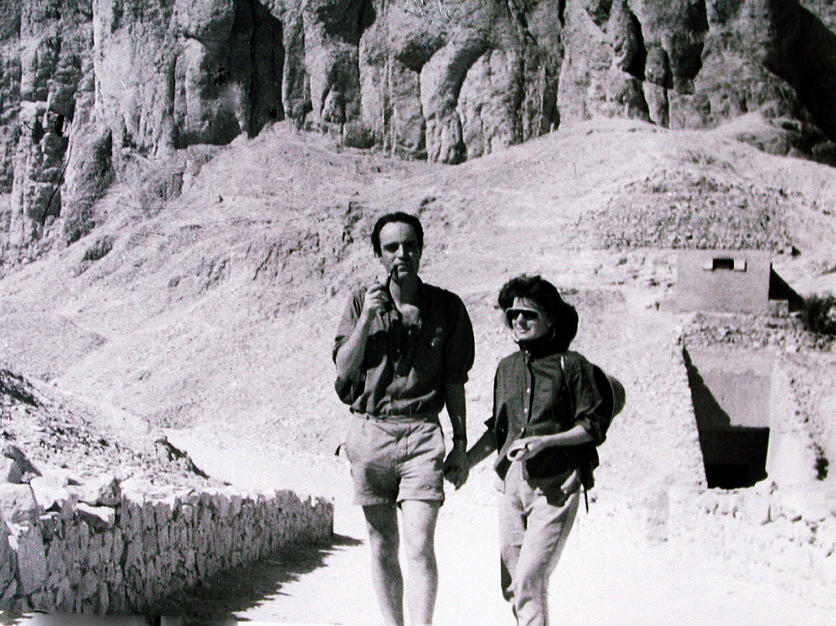 Mum Chris and Pappa hans America travels1957 Photograph by Colette V Hera Guggenheim