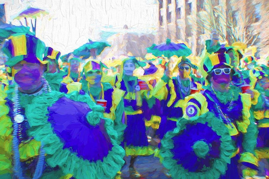 Mummers Ruffled Photograph by Alice Gipson
