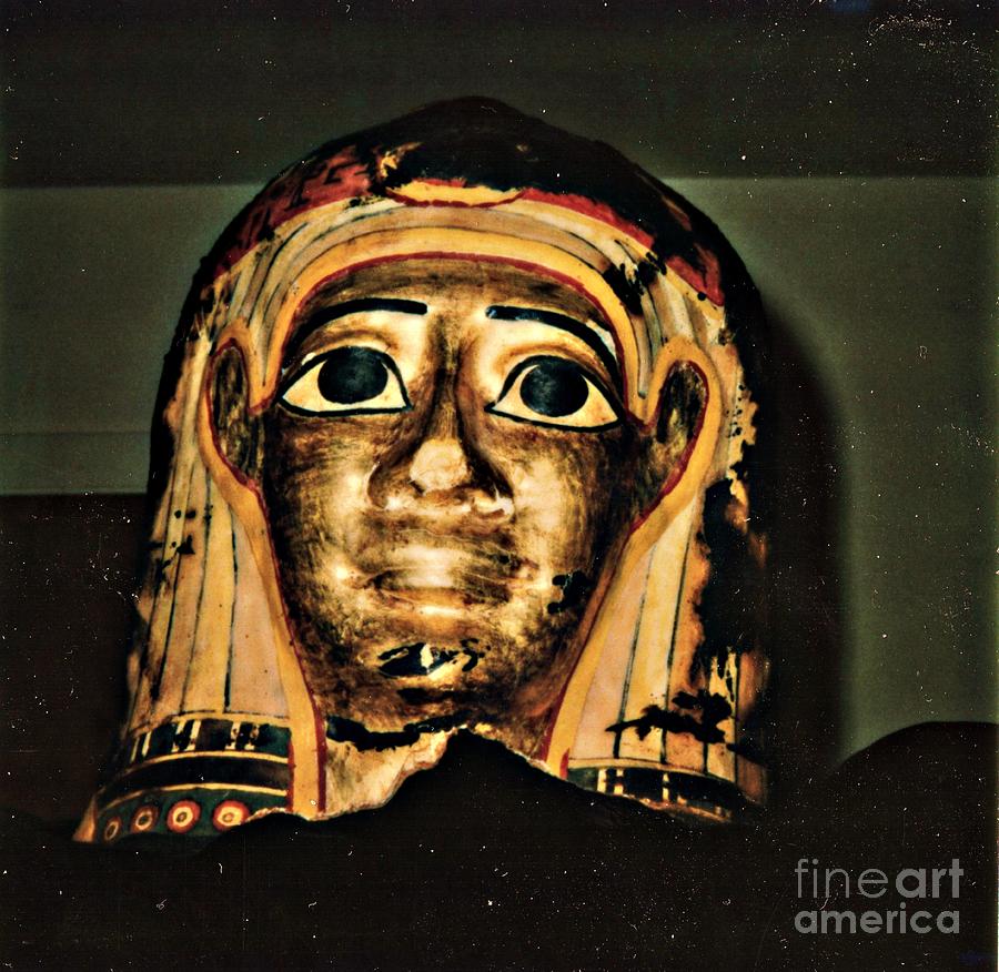 Mummy Mask Digital Art by Steven  Pipella