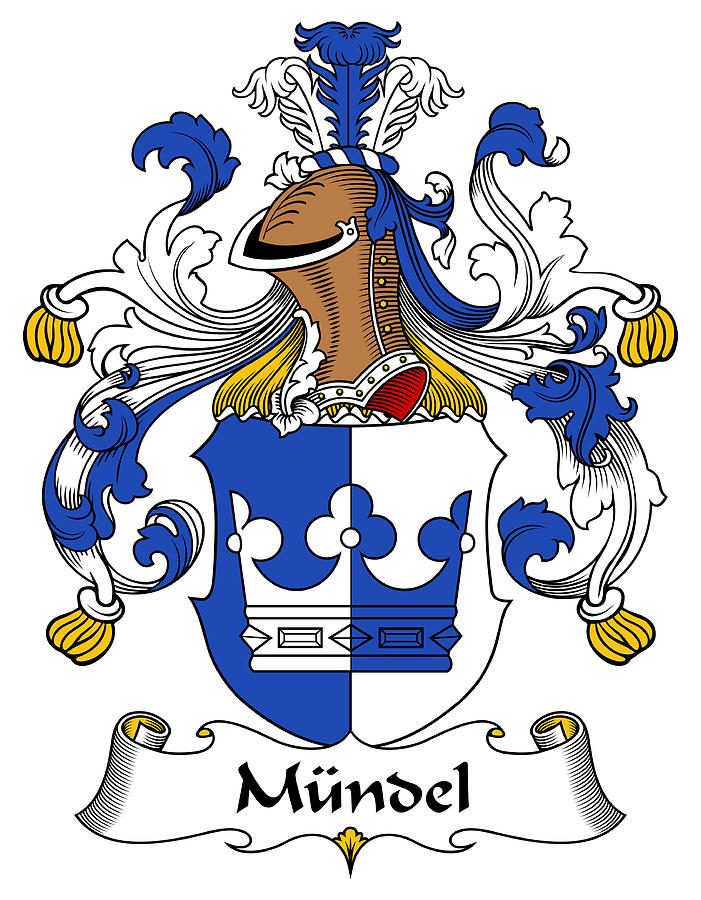 Mundel Coat of Arms German Digital Art by Heraldry - Pixels