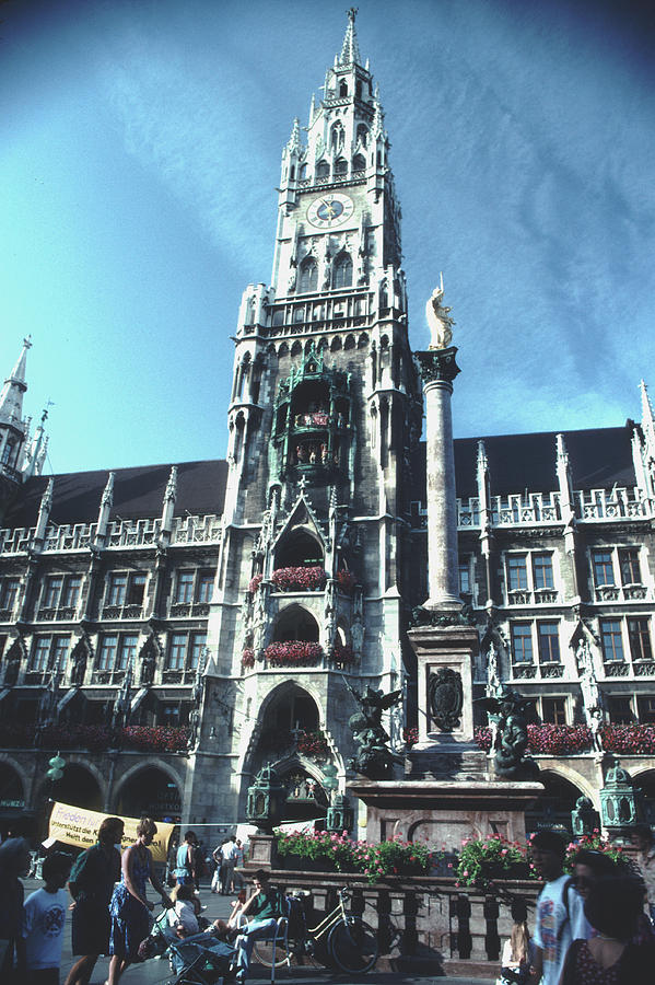 Munich City Hall Photograph by Tom Wurl