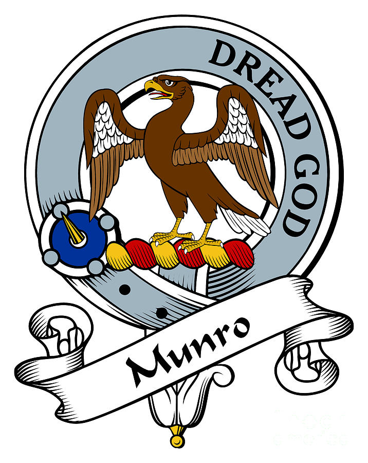 Munro Clan Badge Digital Art by Heraldry - Fine Art America