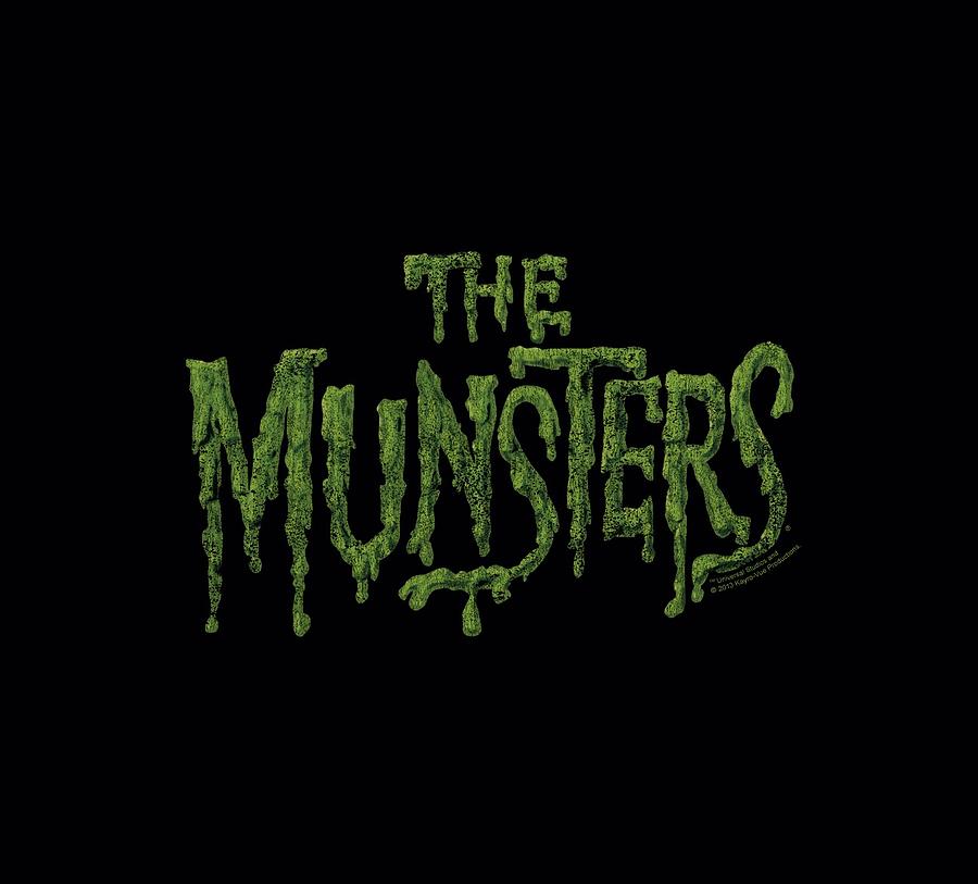 Munsters Digital Art - Munsters - Distress Logo by Brand A