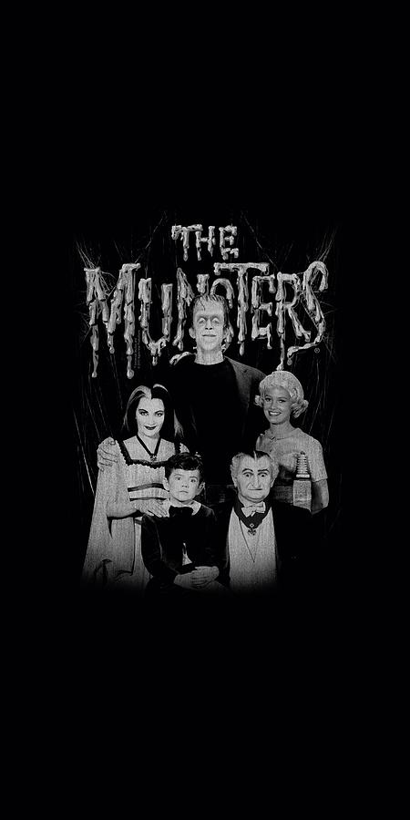 Munsters Digital Art - Munsters - Family Portrait by Brand A