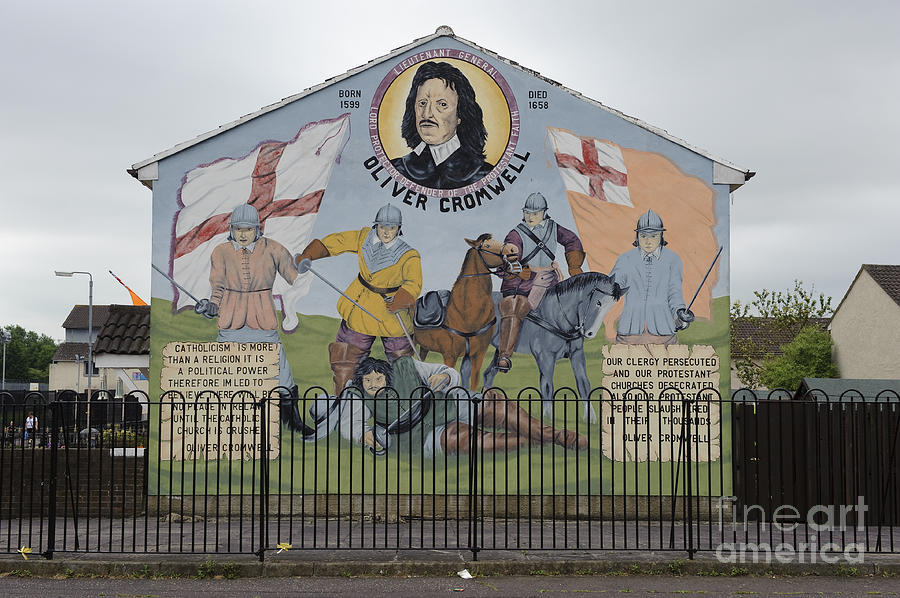 Mural In Shankill, Belfast, Ireland Photograph by John Shaw