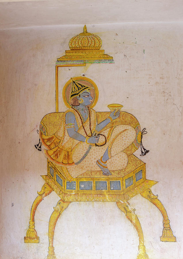 10th Century Photograph - Mural Mehrangarh Fort 10th Century by Tom Norring 10th Century Photograph - Mural Mehrangarh Fort 10th Century by Tom Norring