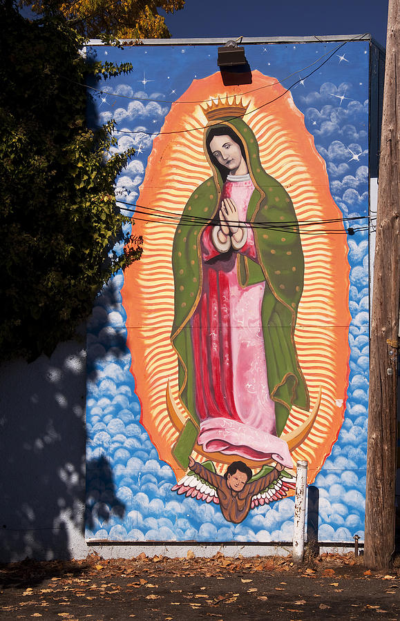 Mural Of Mary Photograph