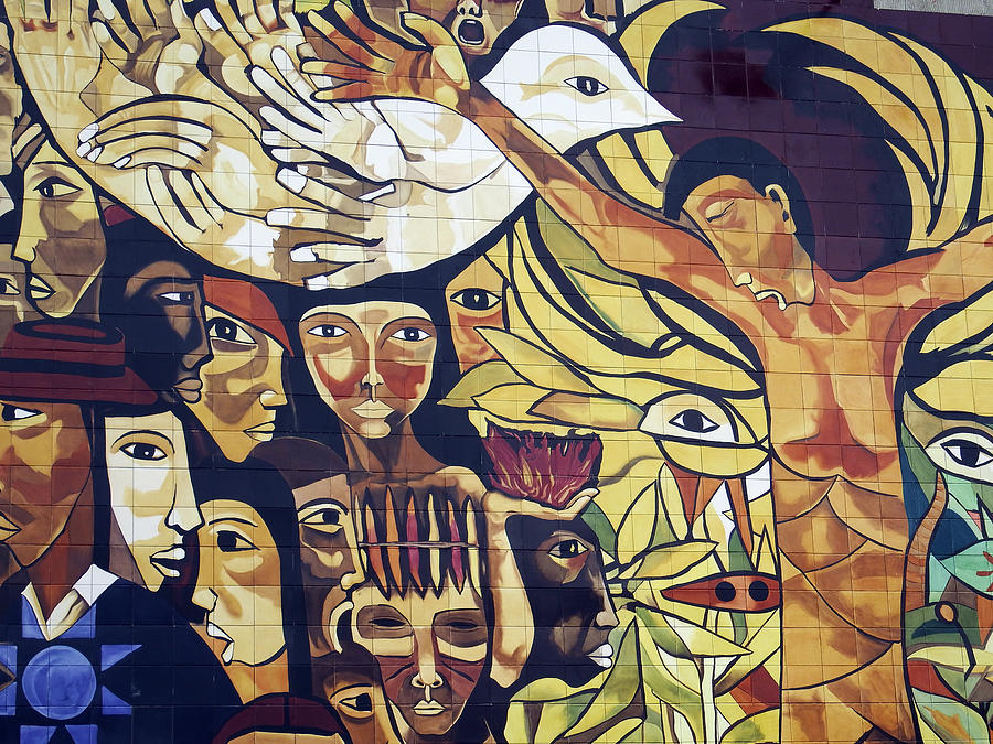 Mural Street Art Ecuador 1 Photograph by Kurt Van Wagner