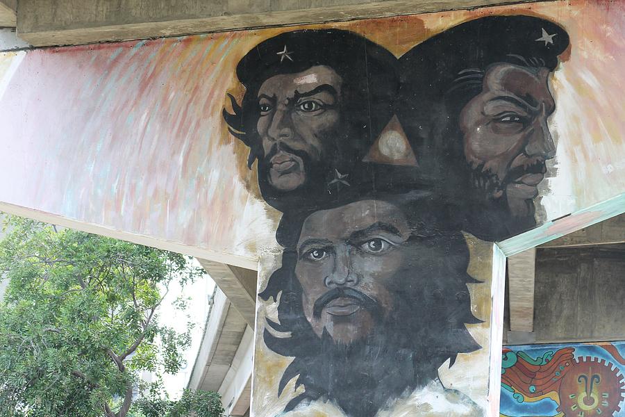Hand Painted Murals Photograph - Murals In Chicano Park by Gayle Berry
