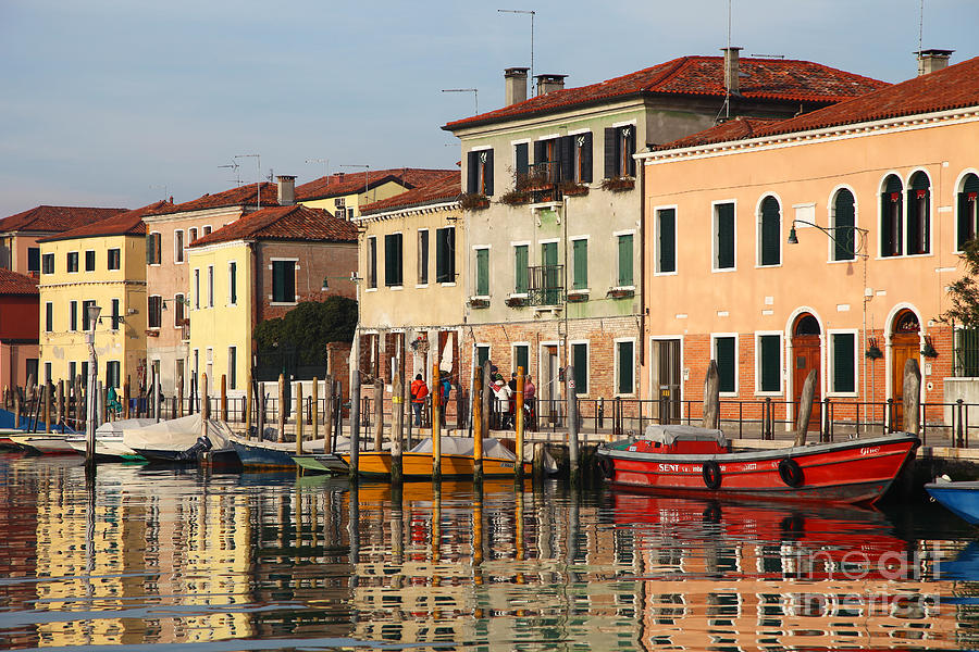 Murano Island Venice Italy Photograph by John Keates