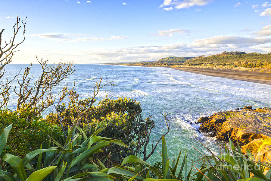 Muriwai Beach Auckland Region New Zealand Photograph by Colin and Linda McKie